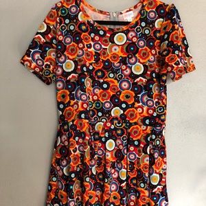 LuLaRoe 2XL Amelia dress